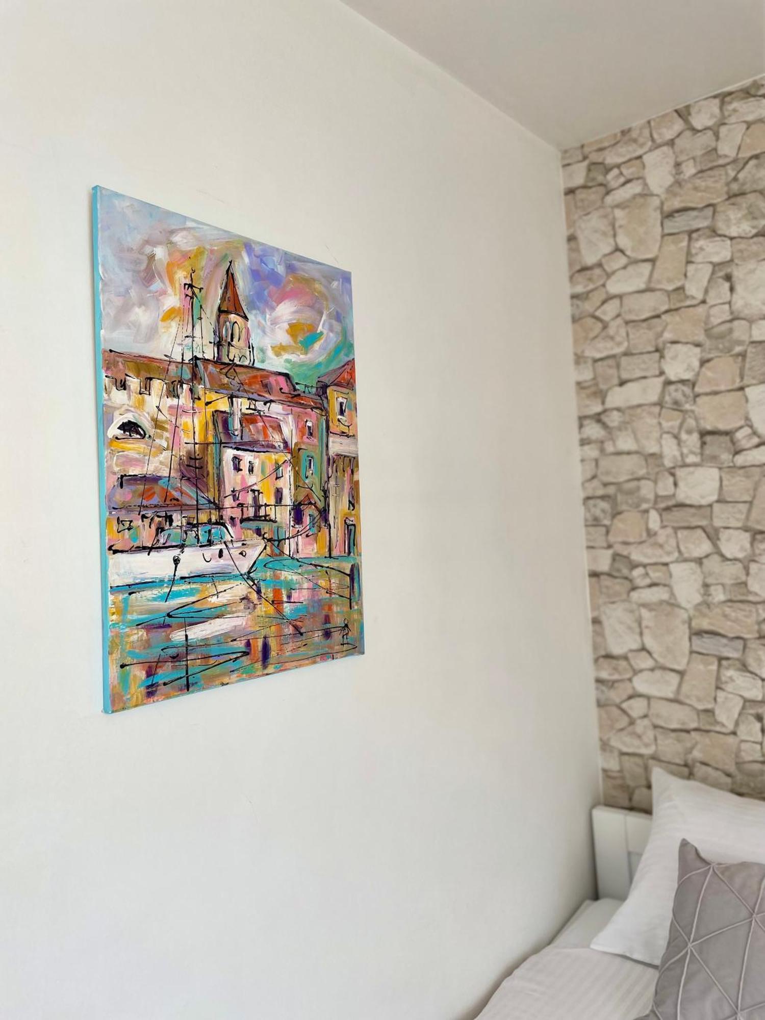 Dinka Old Town Apartment With Sea View Trogir Eksteriør billede